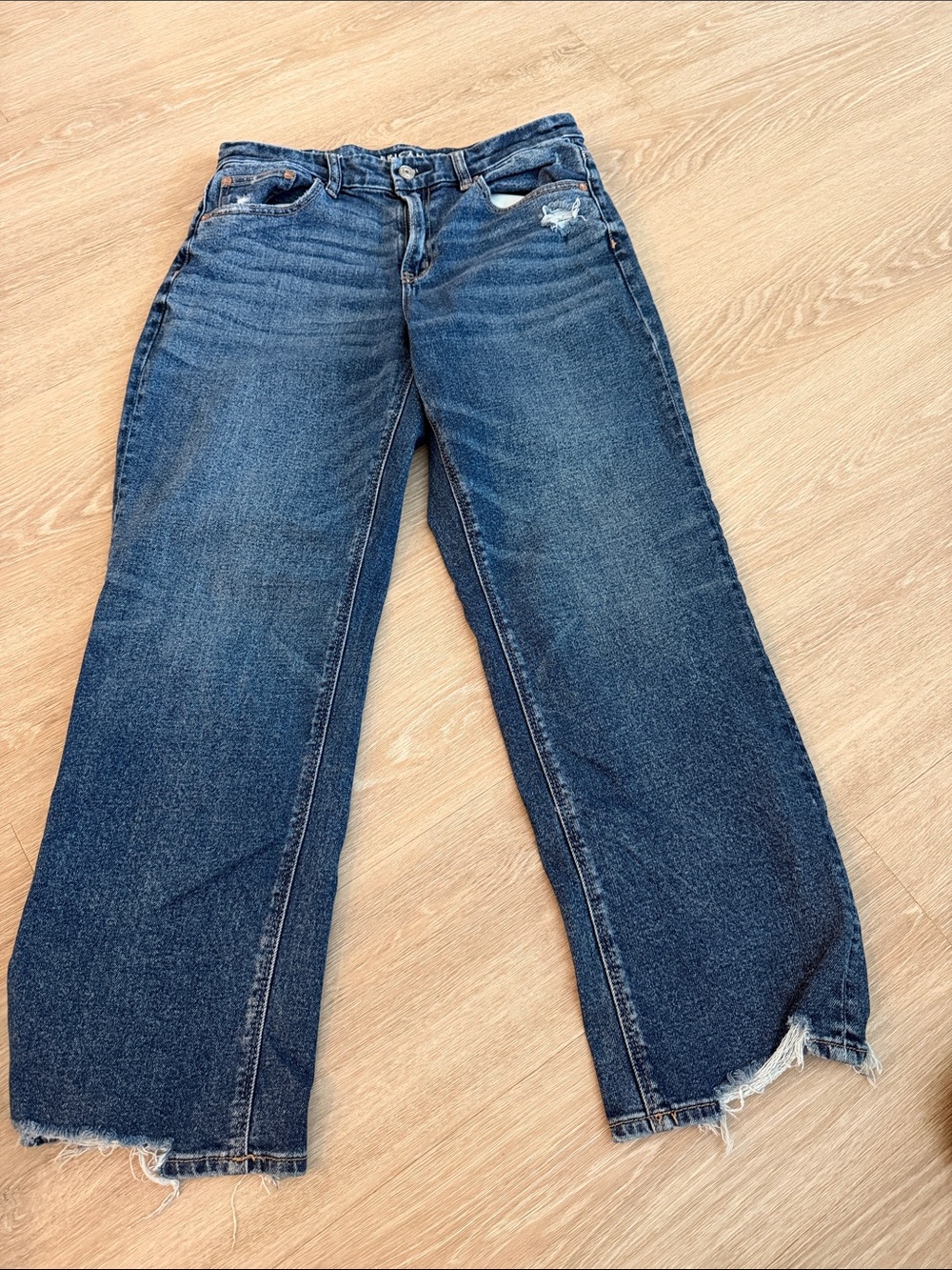 American Eagle Outfitters curvy straight jeans